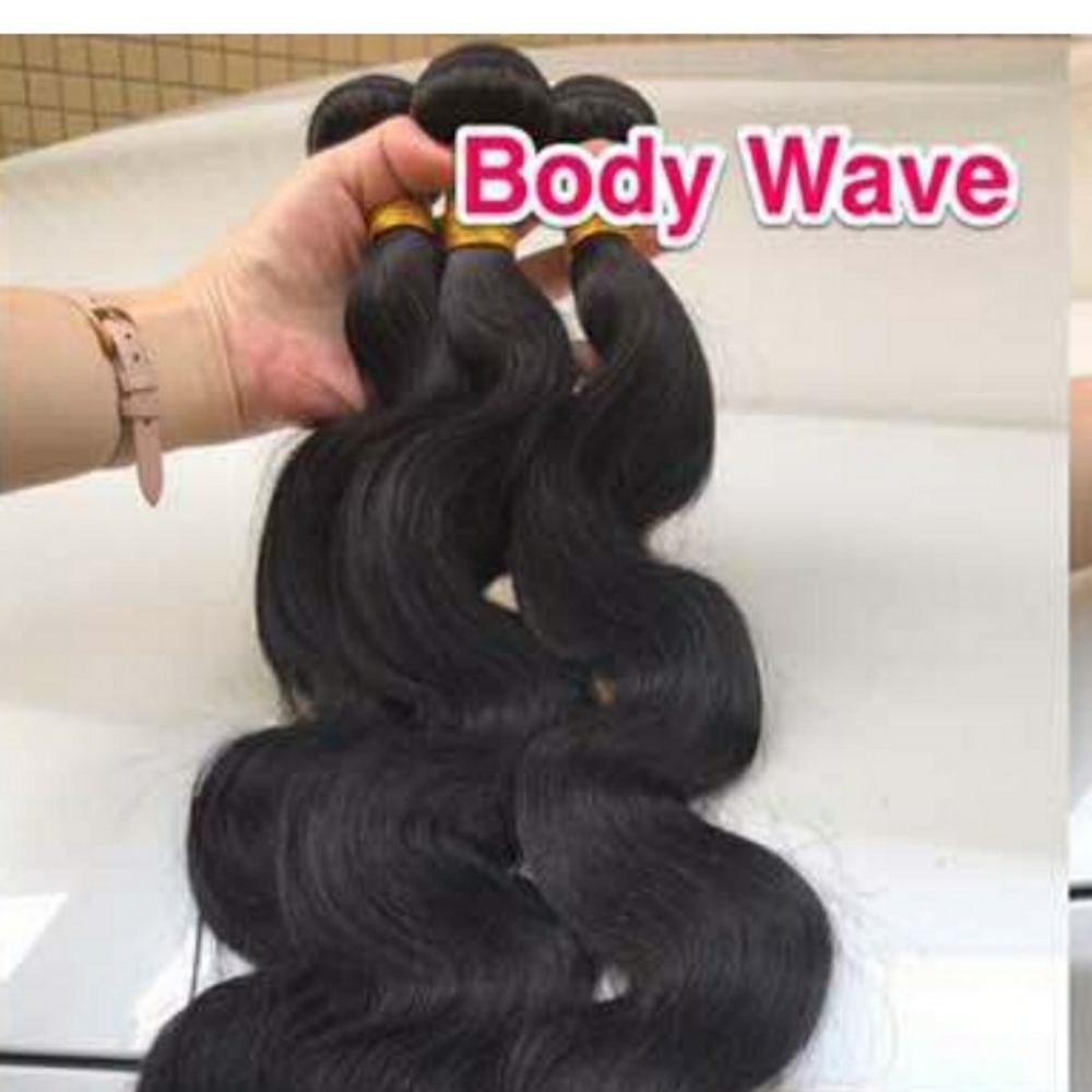 100% Virgin Cambodian Body Wave Hair Extensions 14 Inch Human Hair Sew In